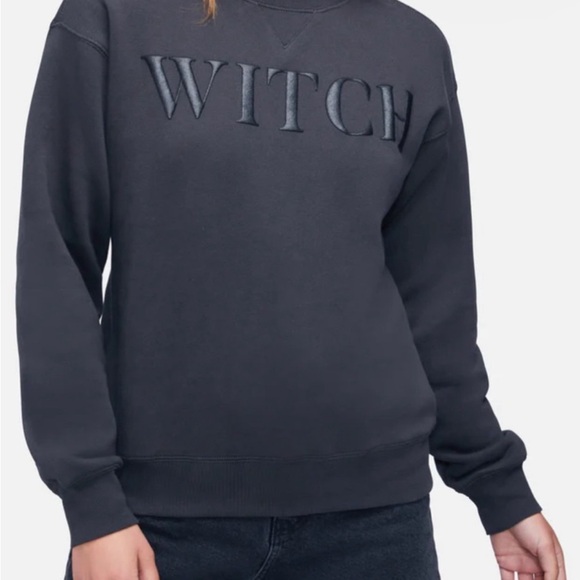 Wildfox NWT Glitter Witch Cody Sweatshirt - Picture 2 of 5